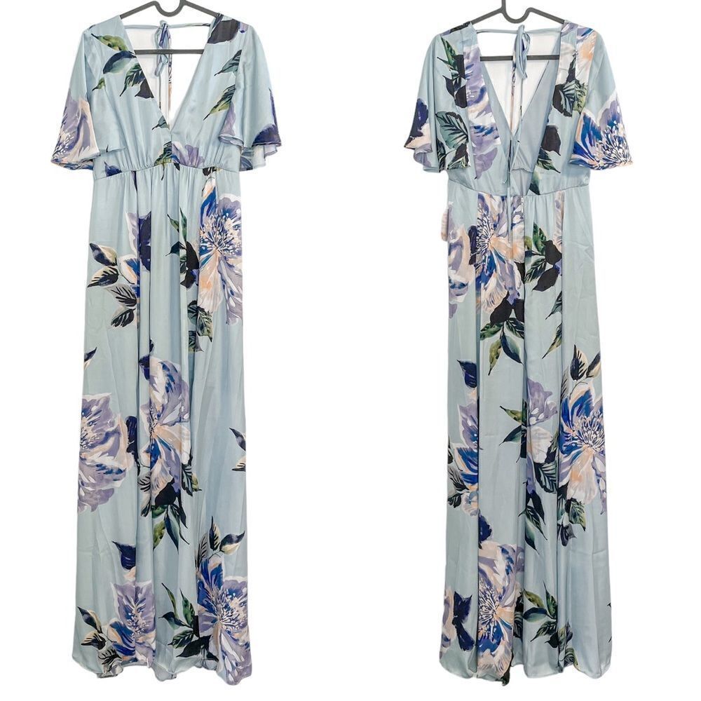 Show Me Your Mumu Faye Flutter Maxi Dress M - Picture 3 of 10